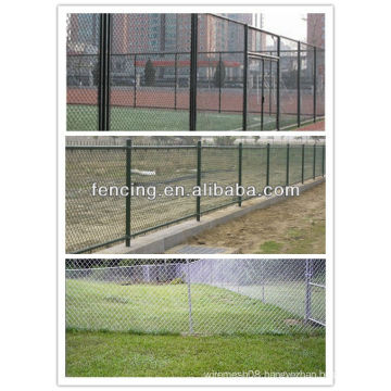 Chain link fence for football ground (10 years' factory)